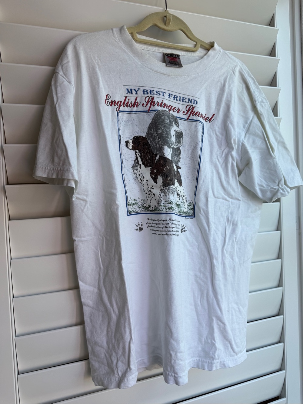 Vintage English Springer Spaniel Graphic Tee